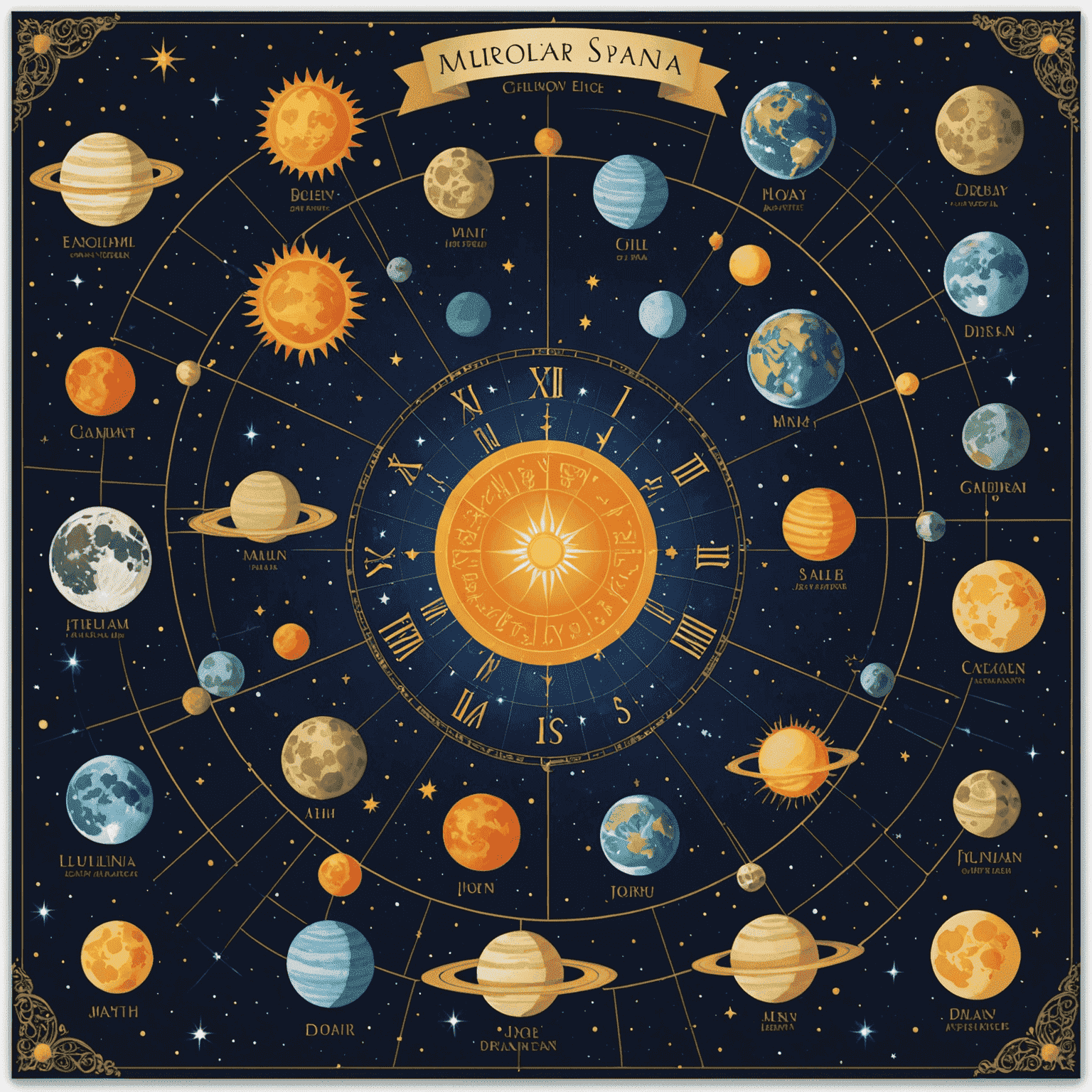 Personalizirani astrološki koledarji z dnevnimi horoskopi in lunarnimi fazami